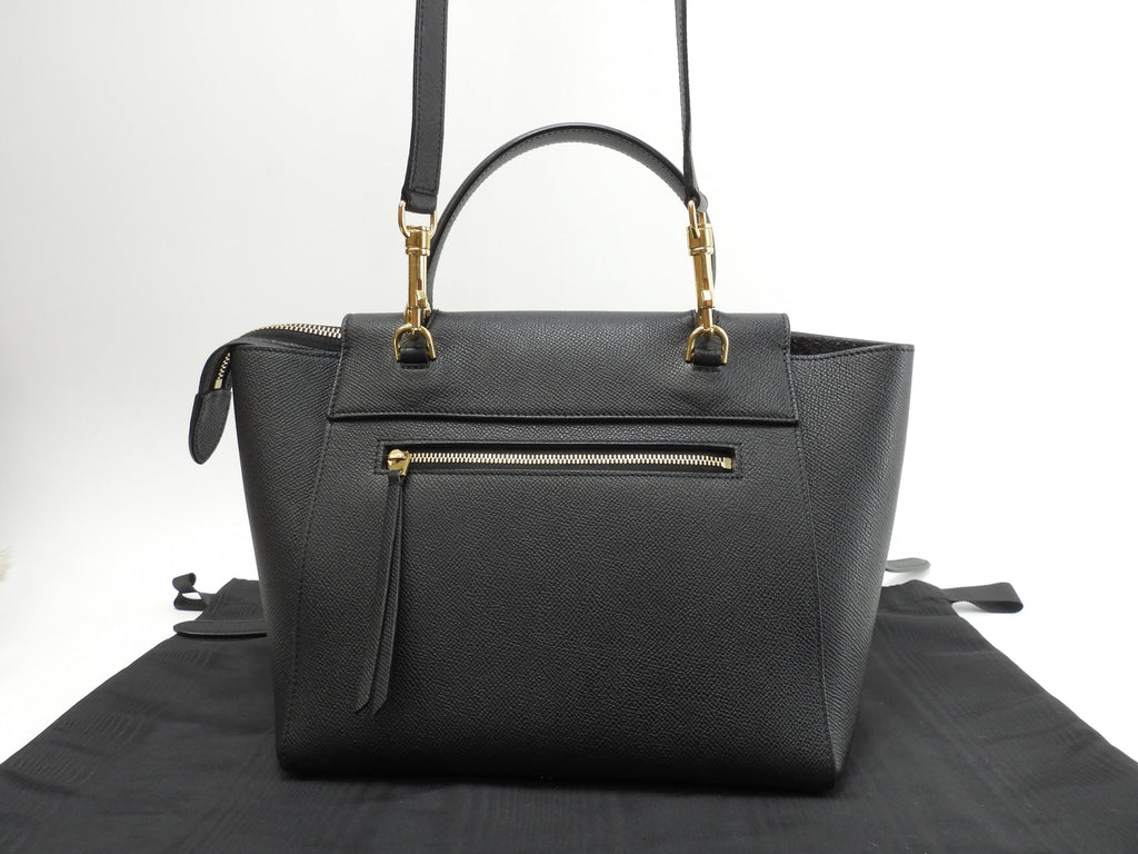 Celine Belt Bag Micro Pelle Nera Pochette Borsa a mano Borsa a tracolla Ottime condizioni@ 355