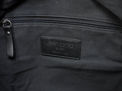 Jimmy Choo Fitzroy, zaino in pelle nera con borchie a stella, condizioni eccellenti @MDM0CL