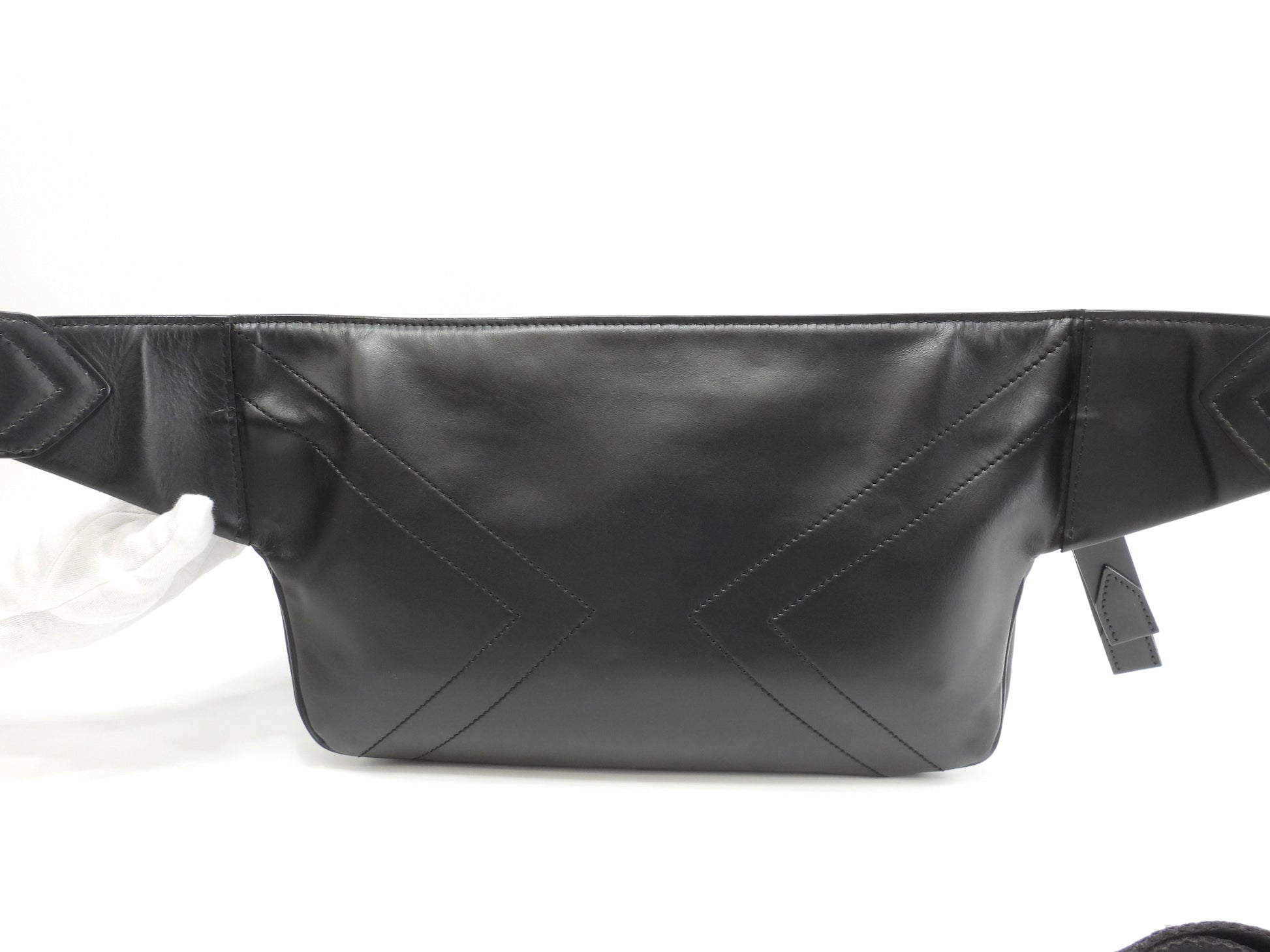 Givenchy marsupio in pelle nero bumbag cintura borsa a tracolla come nuovo@GAF1119