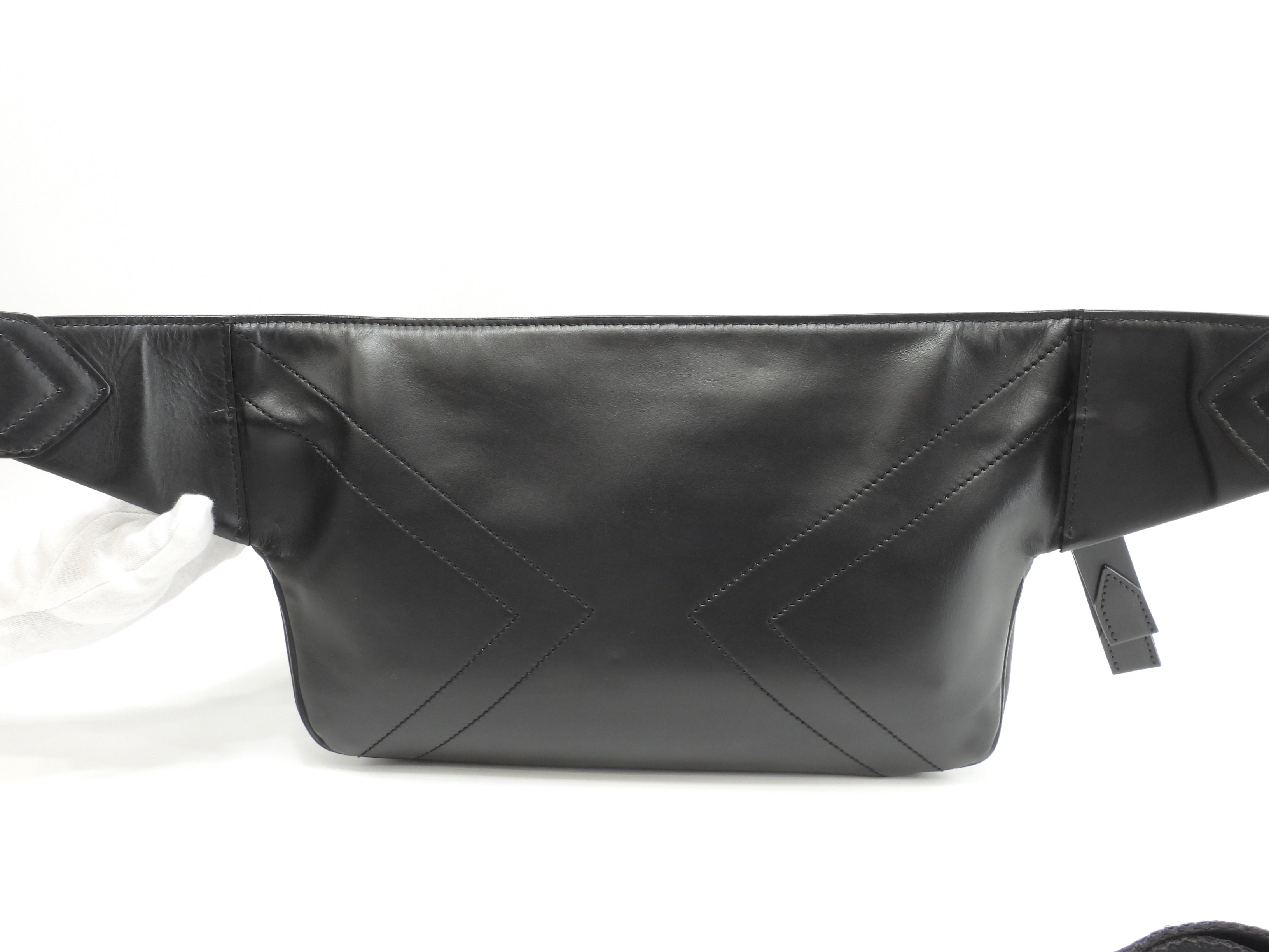 Givenchy marsupio in pelle nero bumbag cintura borsa a tracolla come nuovo@GAF1119