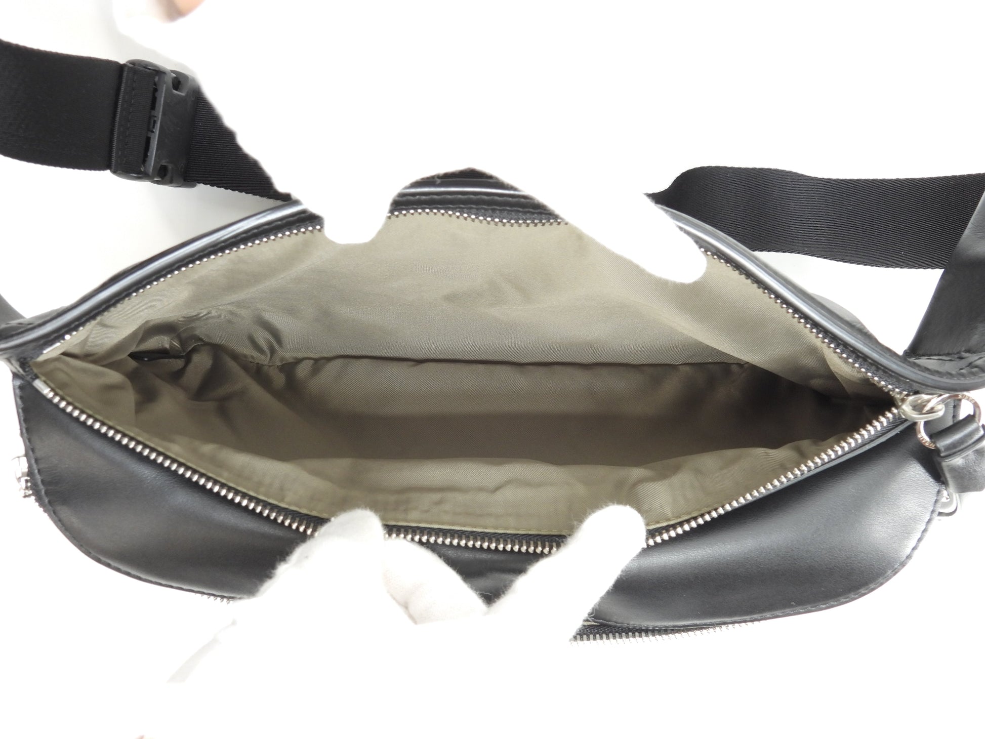 Givenchy marsupio in pelle nero bumbag cintura borsa a tracolla come nuovo@GAF1119