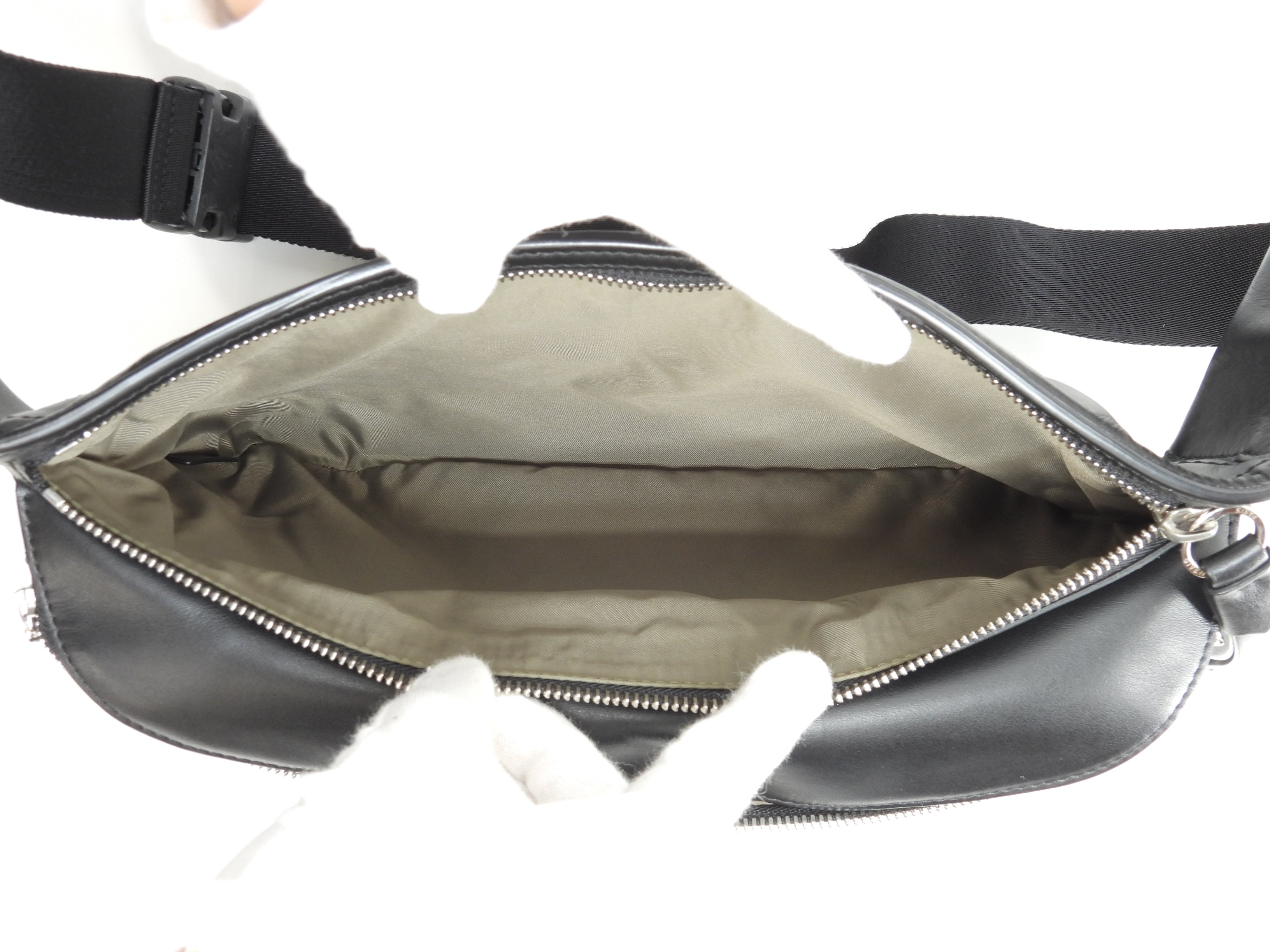 Givenchy marsupio in pelle nero bumbag cintura borsa a tracolla come nuovo@GAF1119