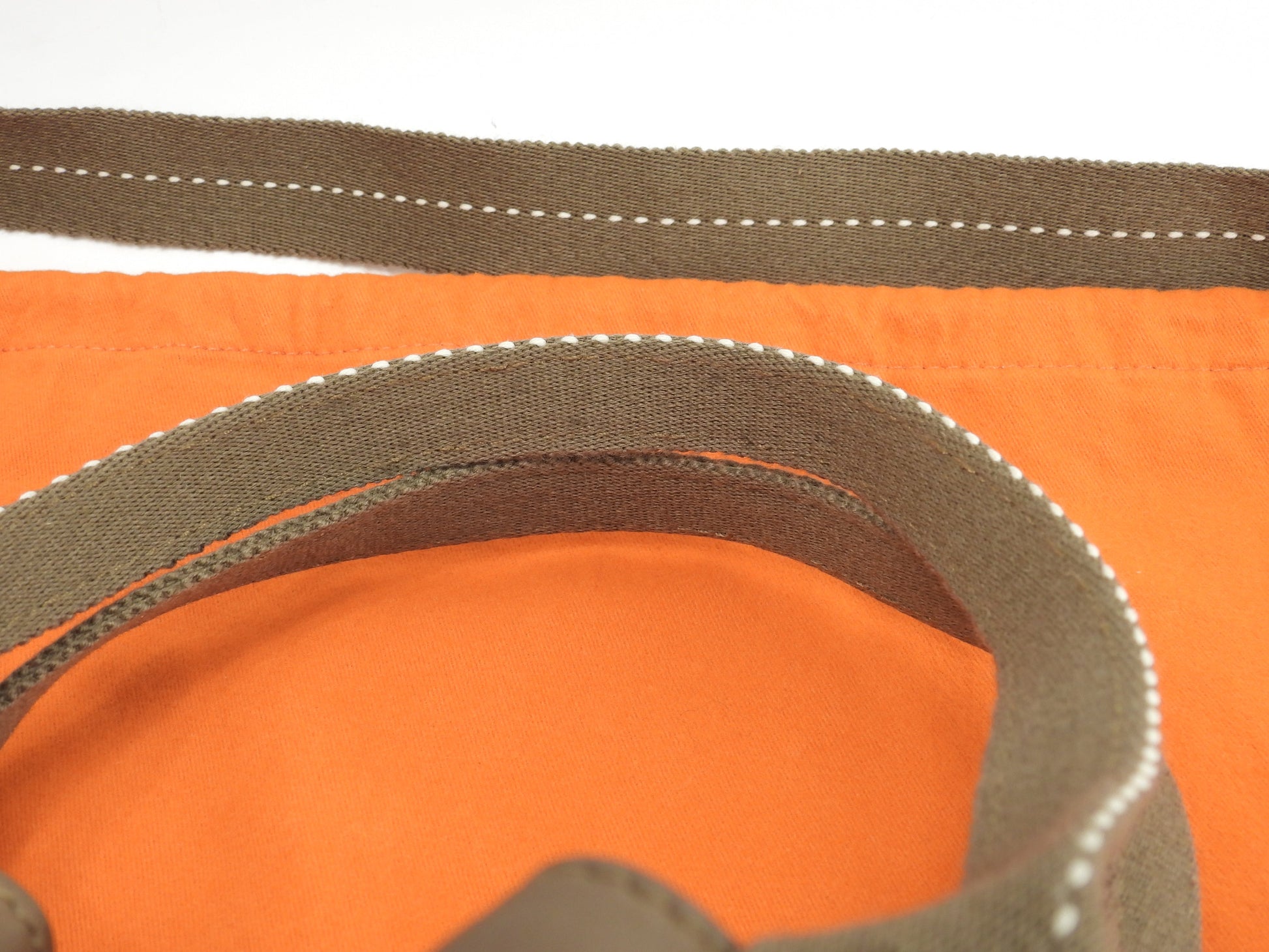 Hermès Caravan Horizontal MM pelle grigia borsa a tracolla borsa a mano nuova @ 7