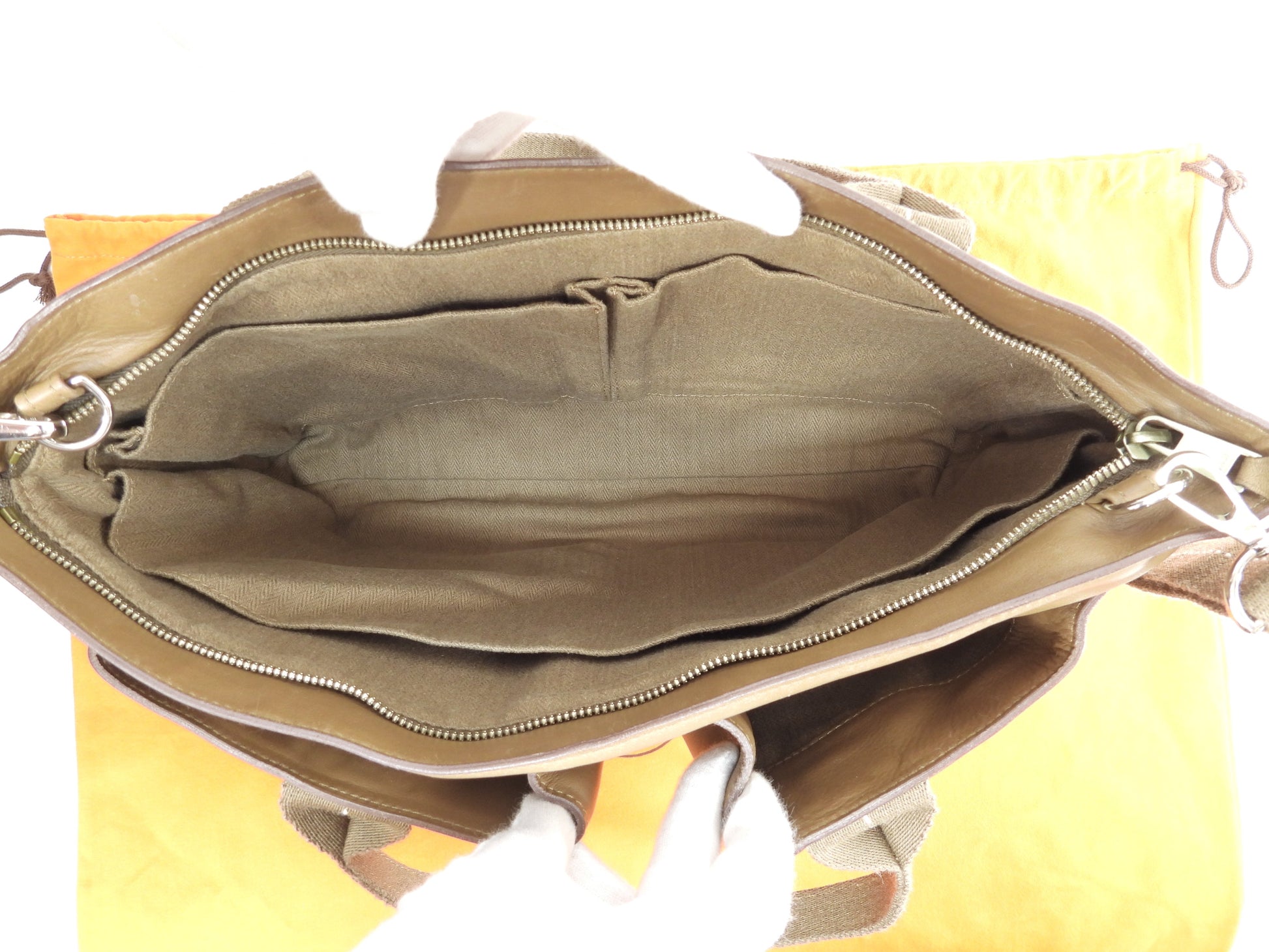Hermès Caravan Horizontal MM pelle grigia borsa a tracolla borsa a mano nuova @ 7