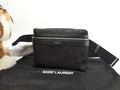 Saint Laurent Marsupio City in nylon/pelle nera, marsupio/bag bum bag, ottime condizioni @ 6