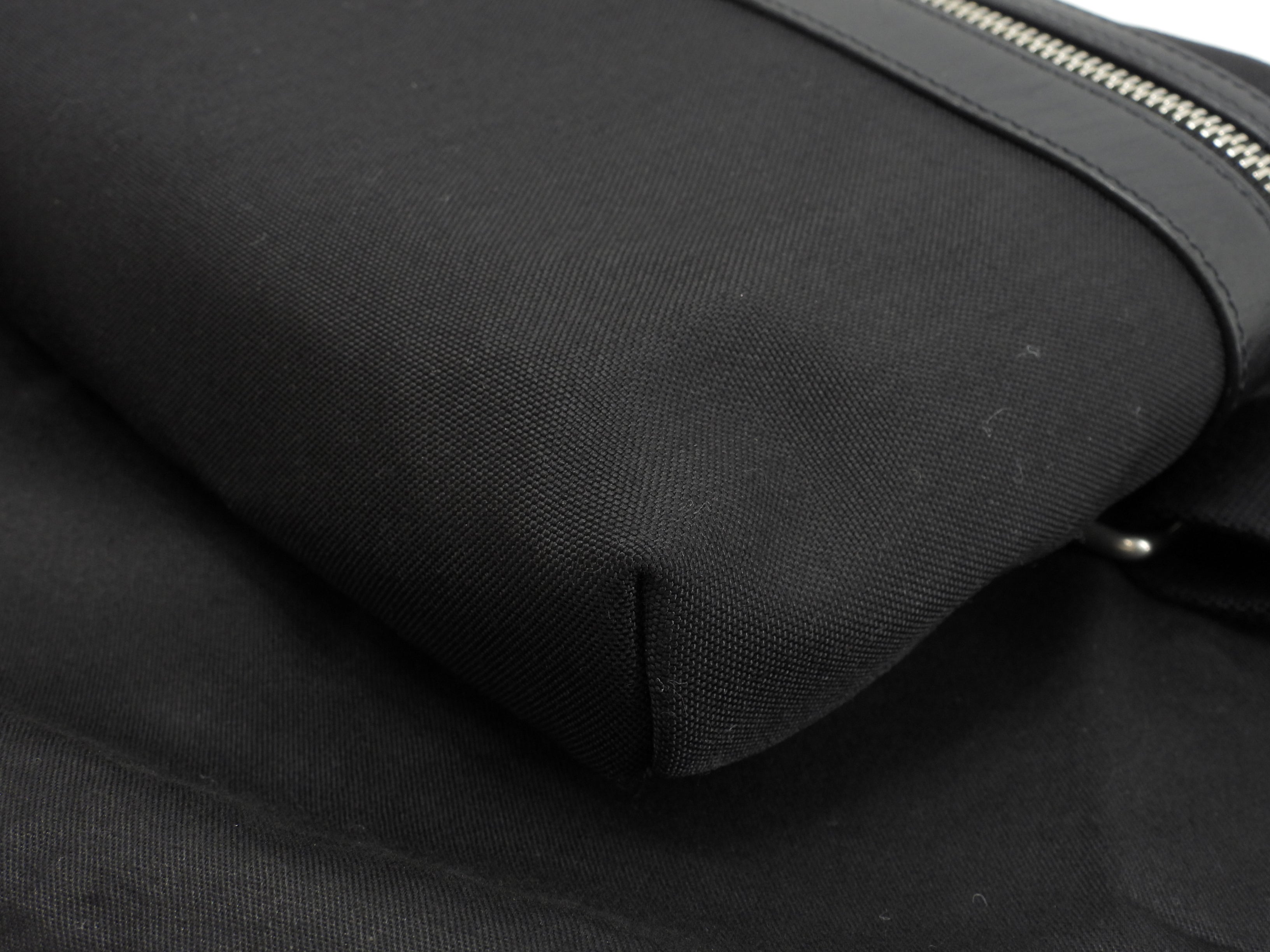Saint Laurent Marsupio City in nylon/pelle nera, marsupio/bag bum bag, ottime condizioni @ 6