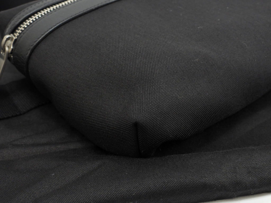 Saint Laurent Marsupio City in nylon/pelle nera, marsupio/bag bum bag, ottime condizioni @ 6