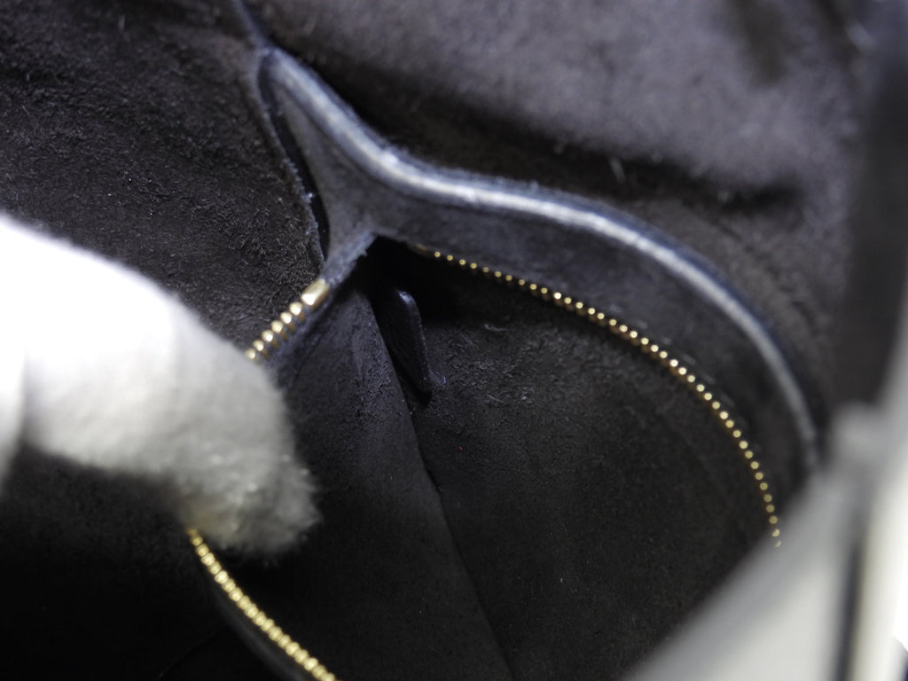 Celine Sangle Bucket Small in pelle nera, borsa a tracolla, hobo, ottime condizioni @ 28