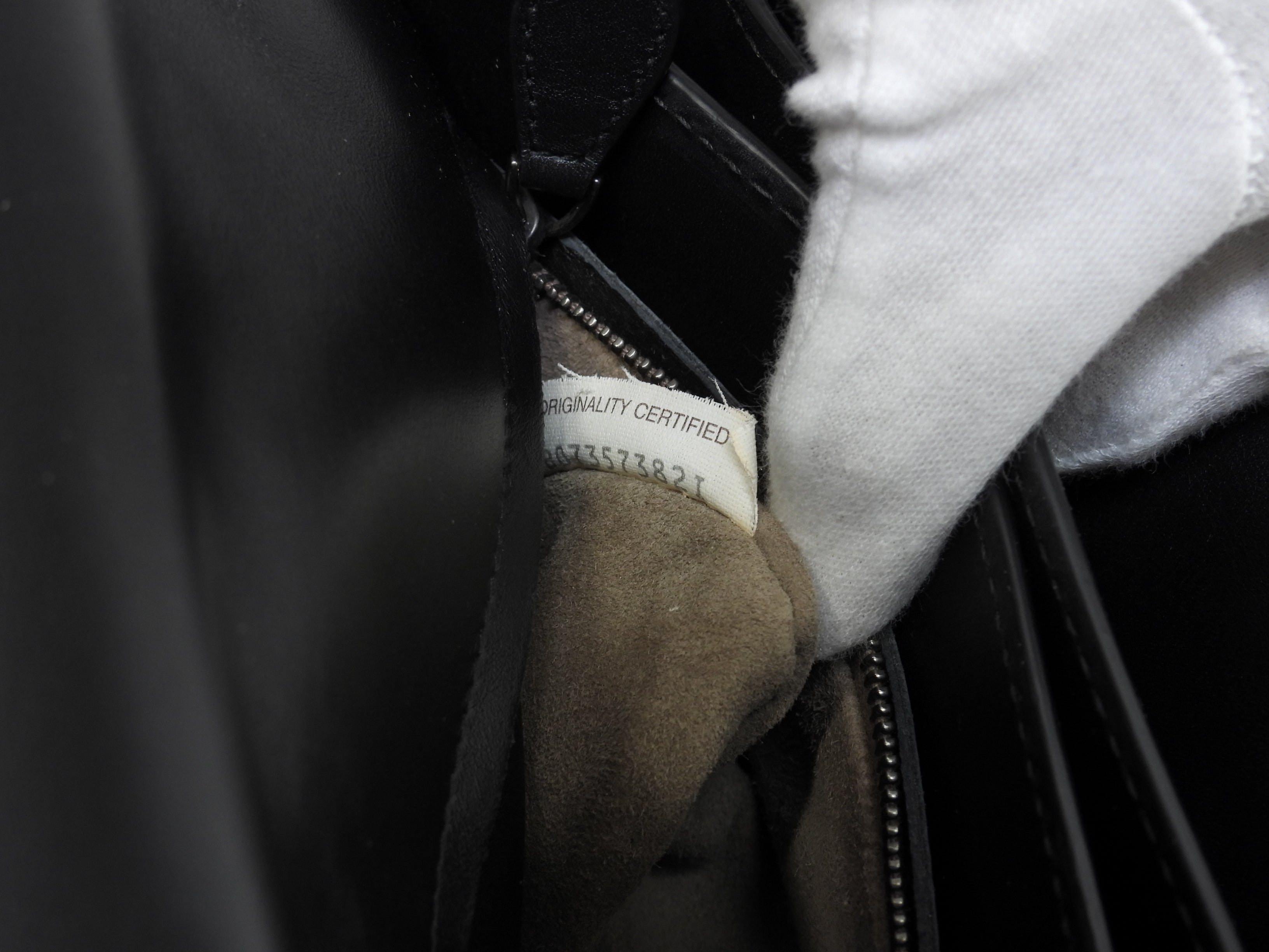 Bottega Veneta Pizza MM Intrecciato Pelle Nera Borsa a Mano con Tracolla Ottime Condizioni @B07357382I