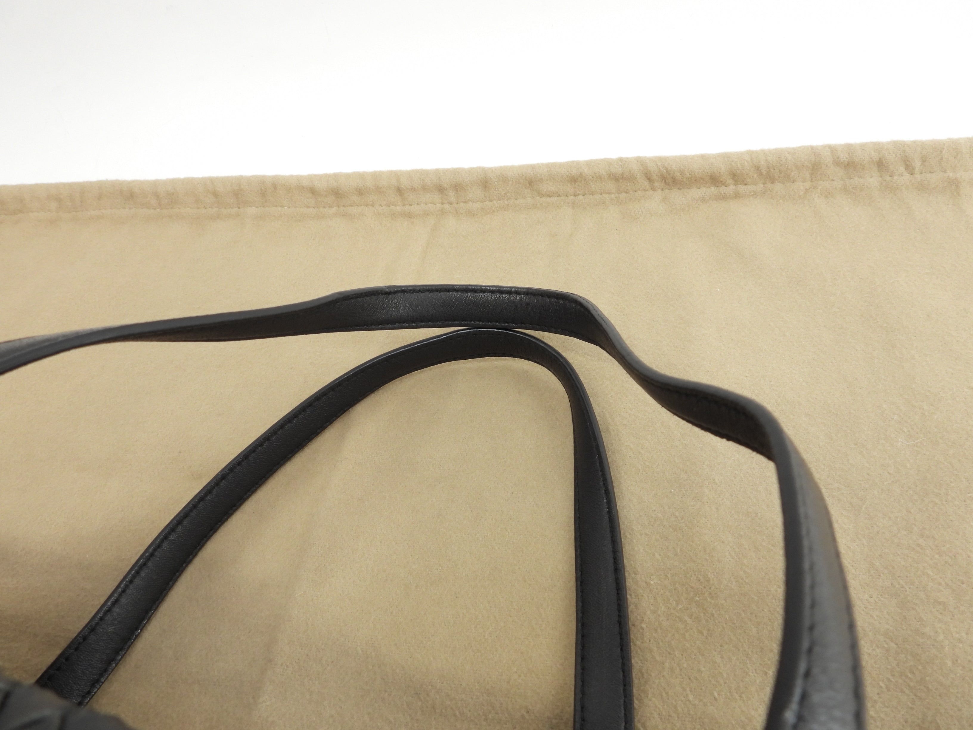 Bottega Veneta Cesta Small Intrecciato Pelle Nera Borsa Tote @B03096927W