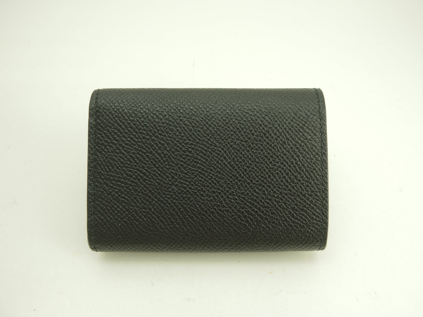 Ferragamo Portafoglio Mini Edizione Limitata Giappone Vara Bow in Pelle Nera Portafoglio a 3 ante Inutilizzato@JL-22D951