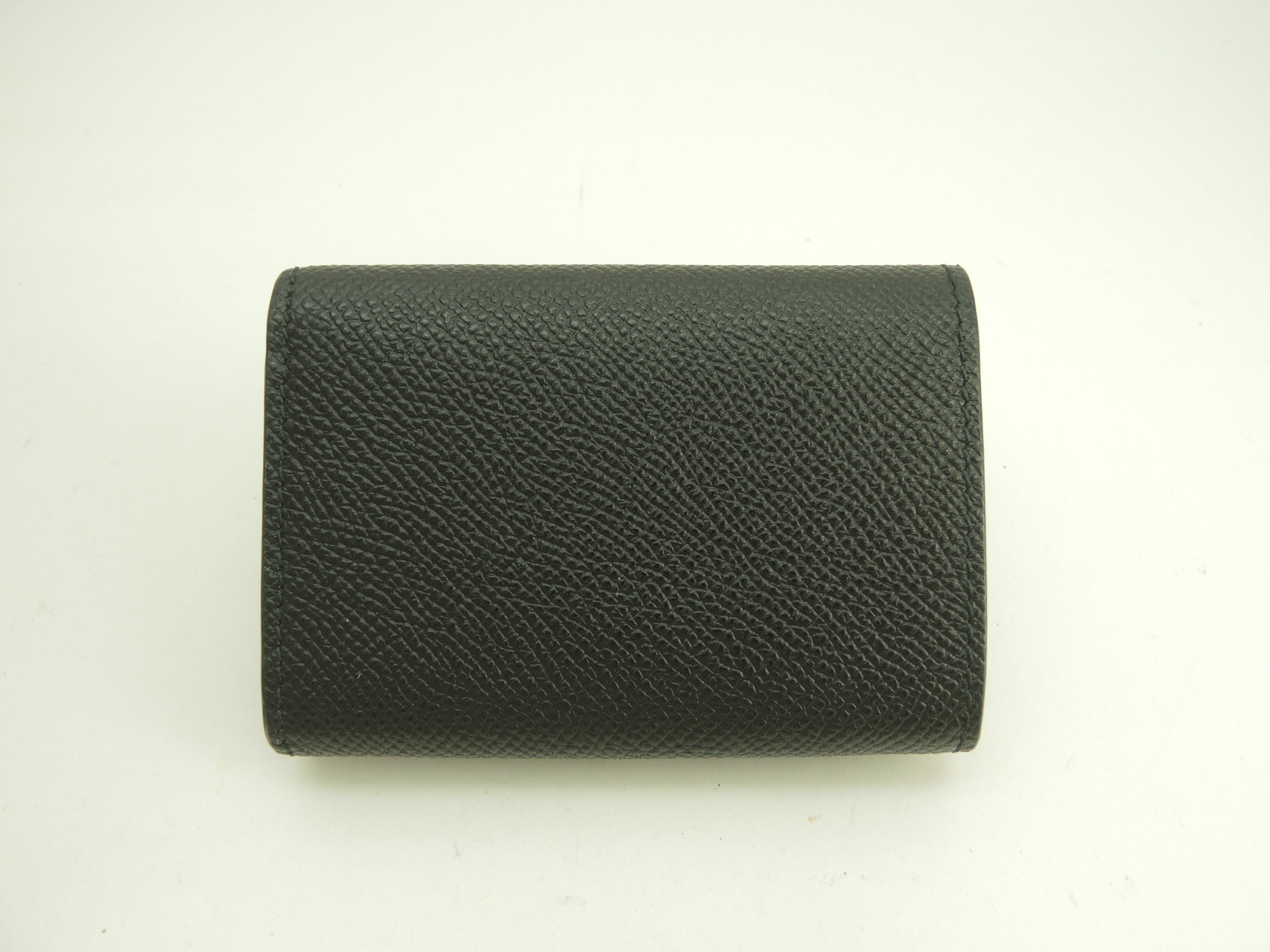 Ferragamo Portafoglio Mini Edizione Limitata Giappone Vara Bow in Pelle Nera Portafoglio a 3 ante Inutilizzato@JL-22D951