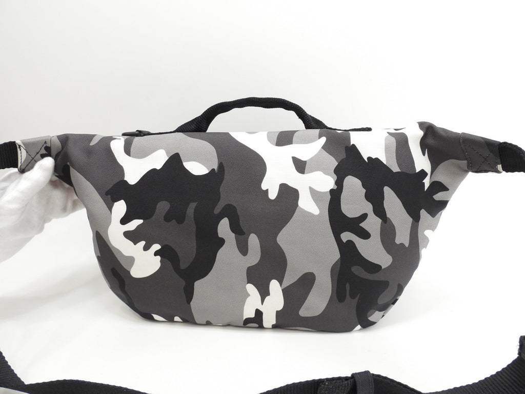 Balenciaga marsupio Every Day in nylon nero e bianco, in ottime condizioni @ 46
