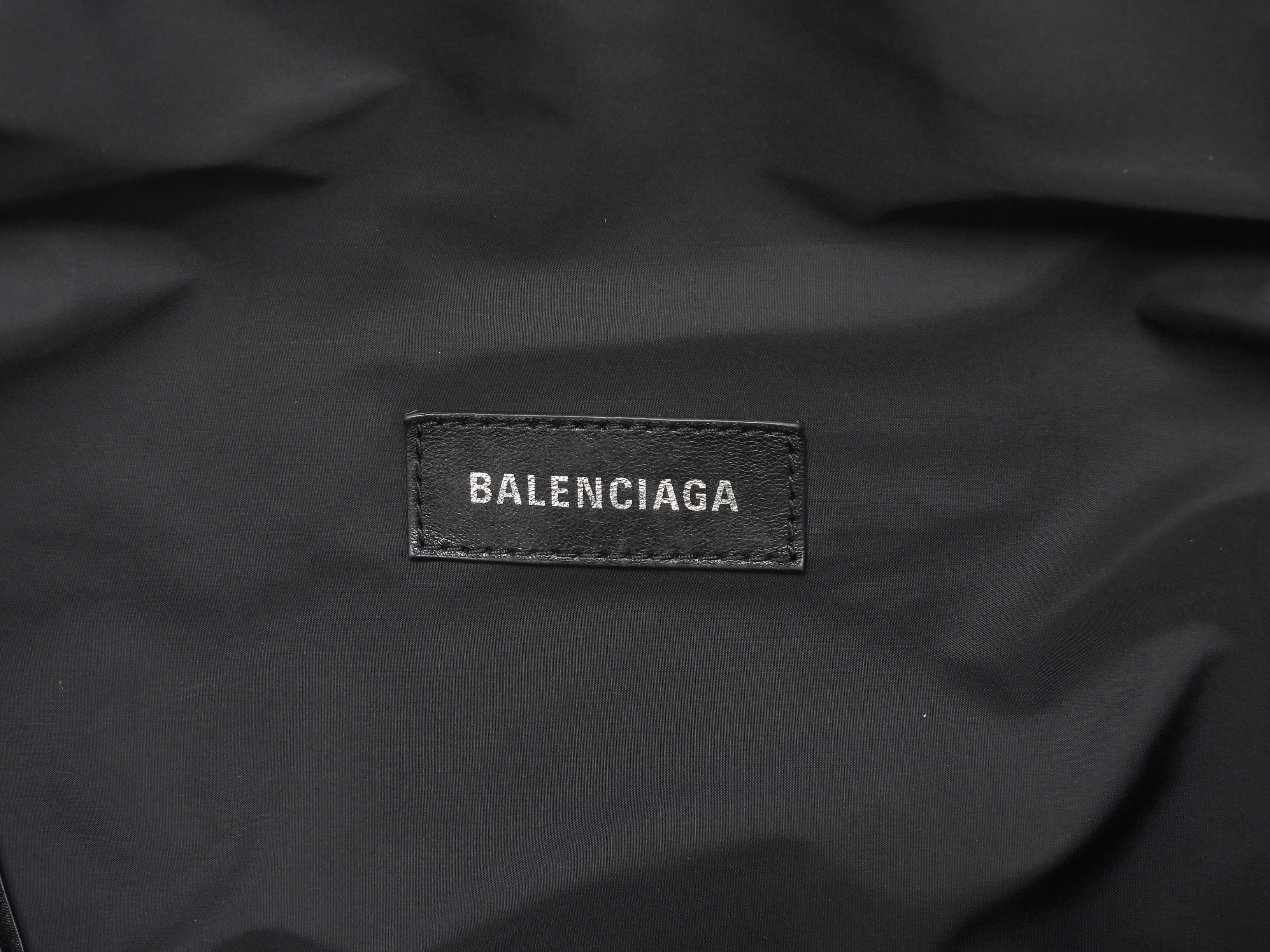 Balenciaga marsupio Every Day in nylon nero e bianco, in ottime condizioni @ 46