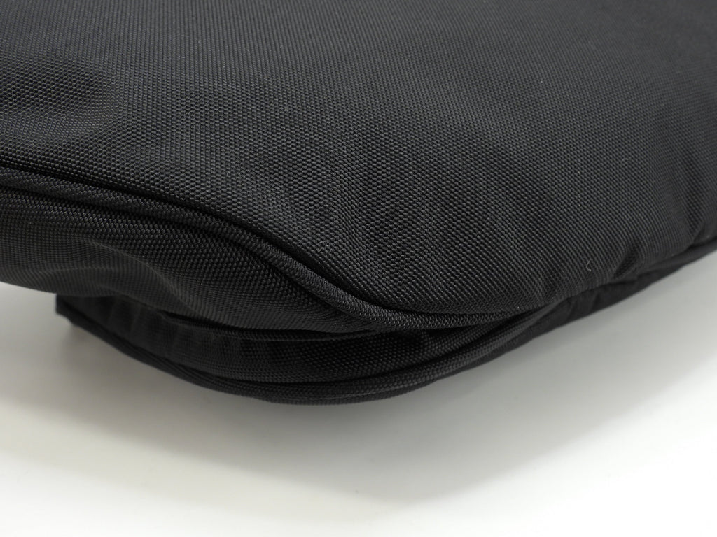 Balenciaga Marsupio Explorer Nylon nero con logo bianco @ 6