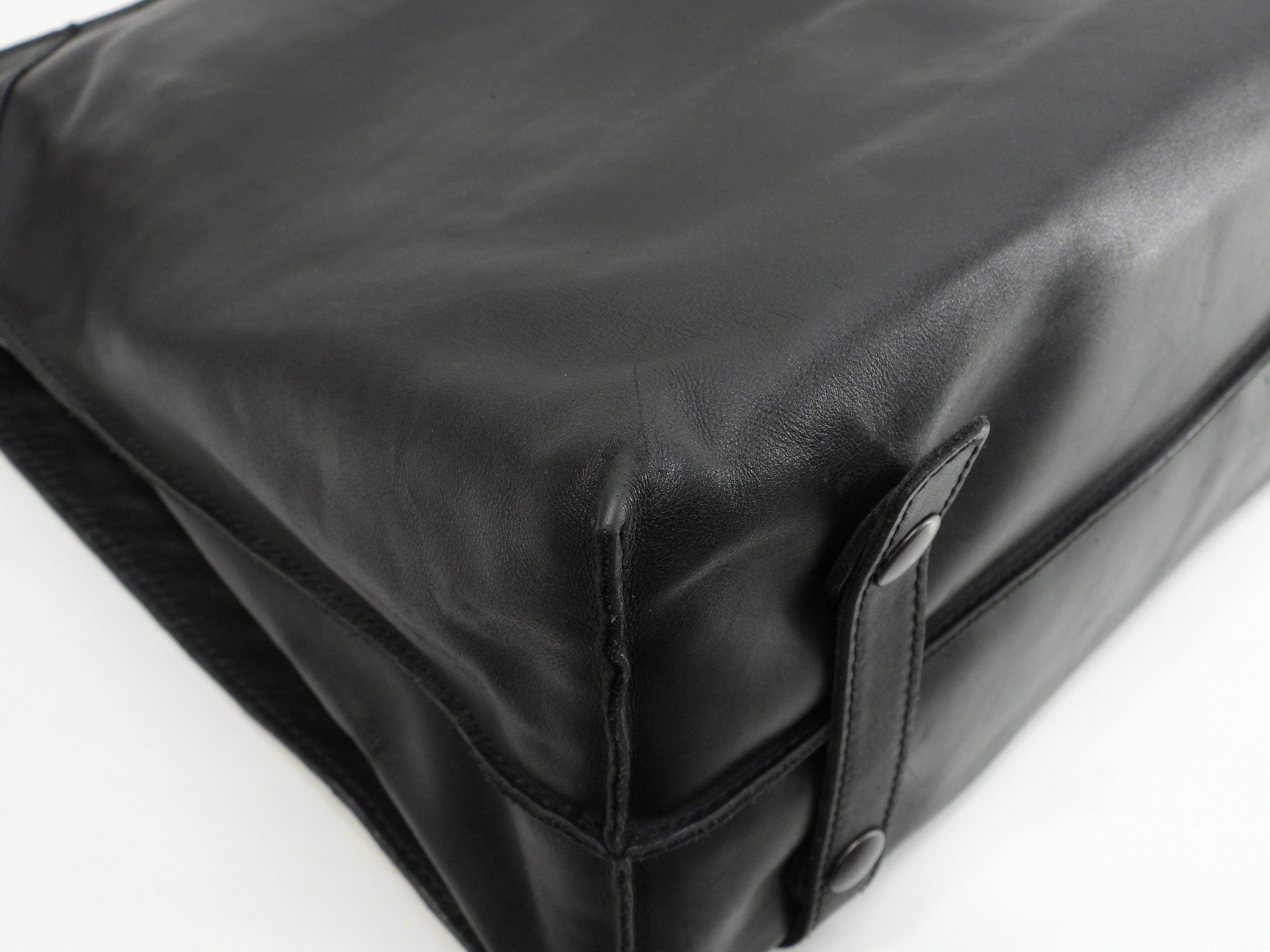 Bottega Veneta Borsa Messenger Intrecciato Pelle Nera Crossbody Uomo Bellissimo Articolo @ 242