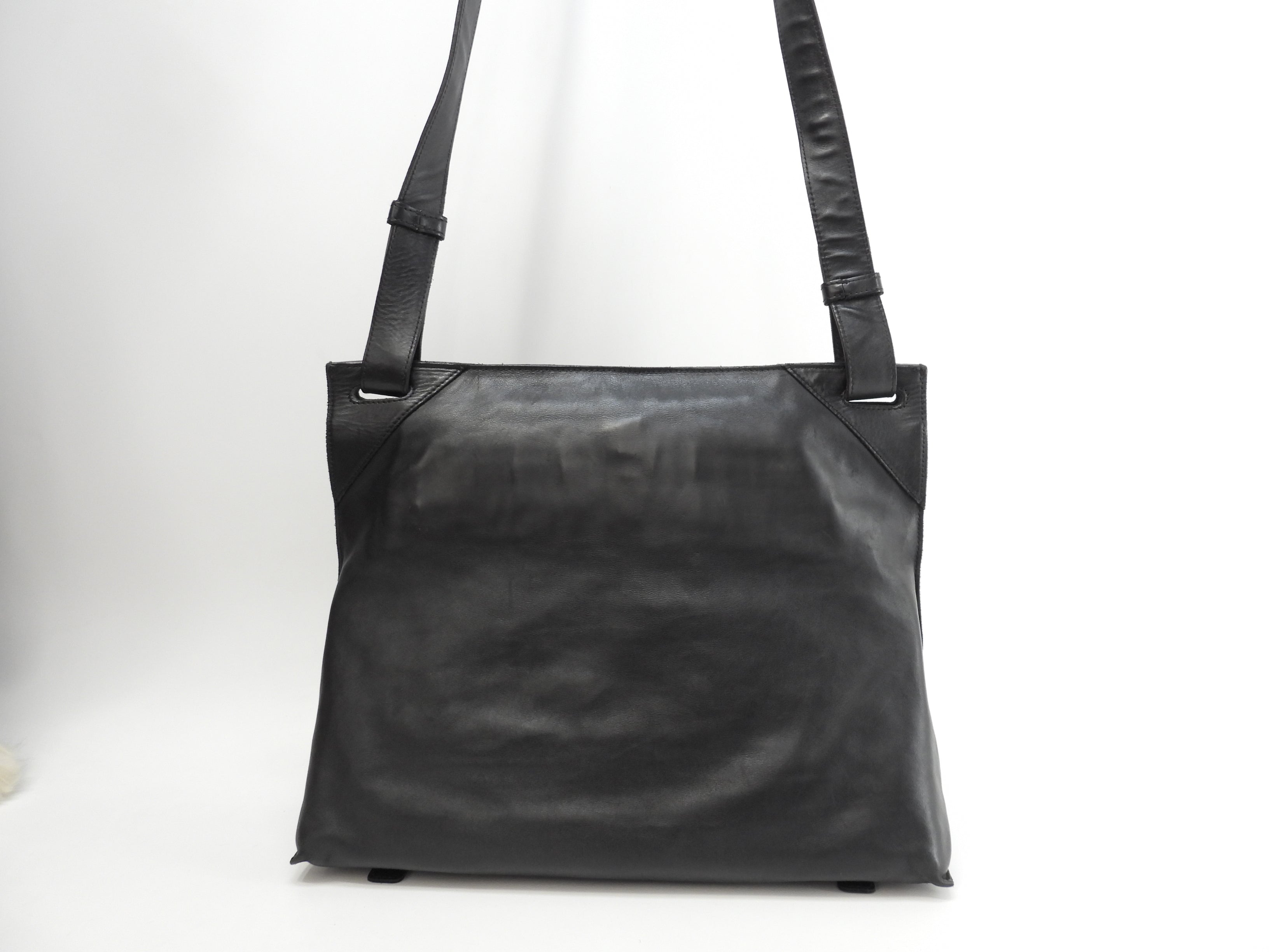 Bottega Veneta Borsa Messenger Intrecciato Pelle Nera Crossbody Uomo Bellissimo Articolo @ 242