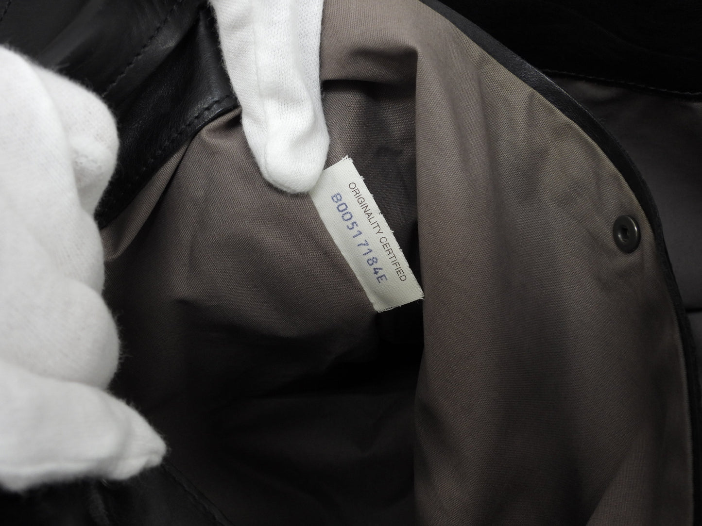 Bottega Veneta Borsa Messenger Coccodrillo/Pelle Nera Borsa a Tracolla@B00517184E