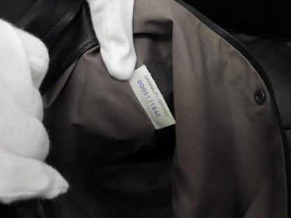 Bottega Veneta Borsa Messenger Coccodrillo/Pelle Nera Borsa a Tracolla@B00517184E