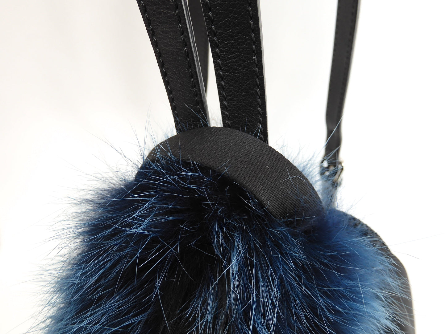 Fendi Zaino Piccolo Bag Bugs Mostro Nero Borsa a Sacco @ 20