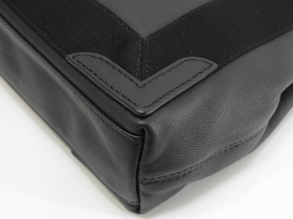 Balenciaga Navy Cabas XS in pelle nera, pochette mini borsa a mano, ottime condizioni @ 358