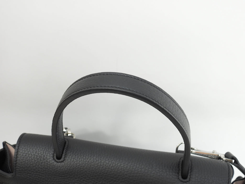 Tod's borsa a mano con tracolla Gommini Small in pelle nera, pochette, nuovo con etichette@2