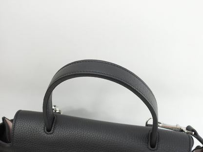 Tod's borsa a mano con tracolla Gommini Small in pelle nera, pochette, nuovo con etichette@2