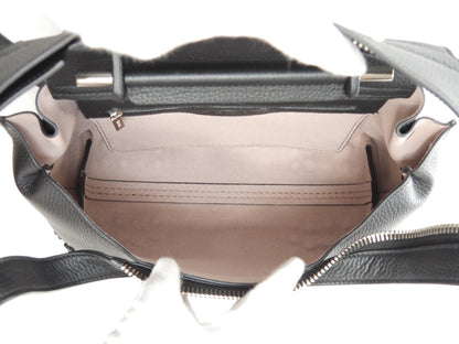 Tod's borsa a mano con tracolla Gommini Small in pelle nera, pochette, nuovo con etichette@2