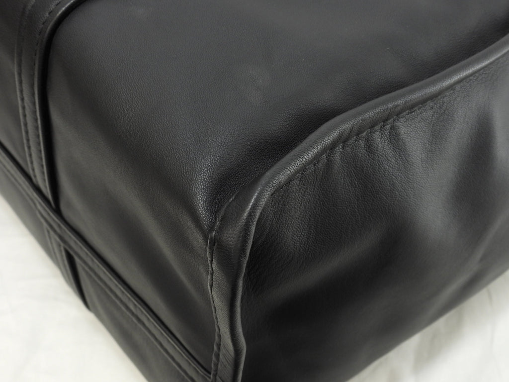 Borsa tote grande Balenciaga Bazar Shopper in pelle nera da uomo, usata, come nuova@ 1