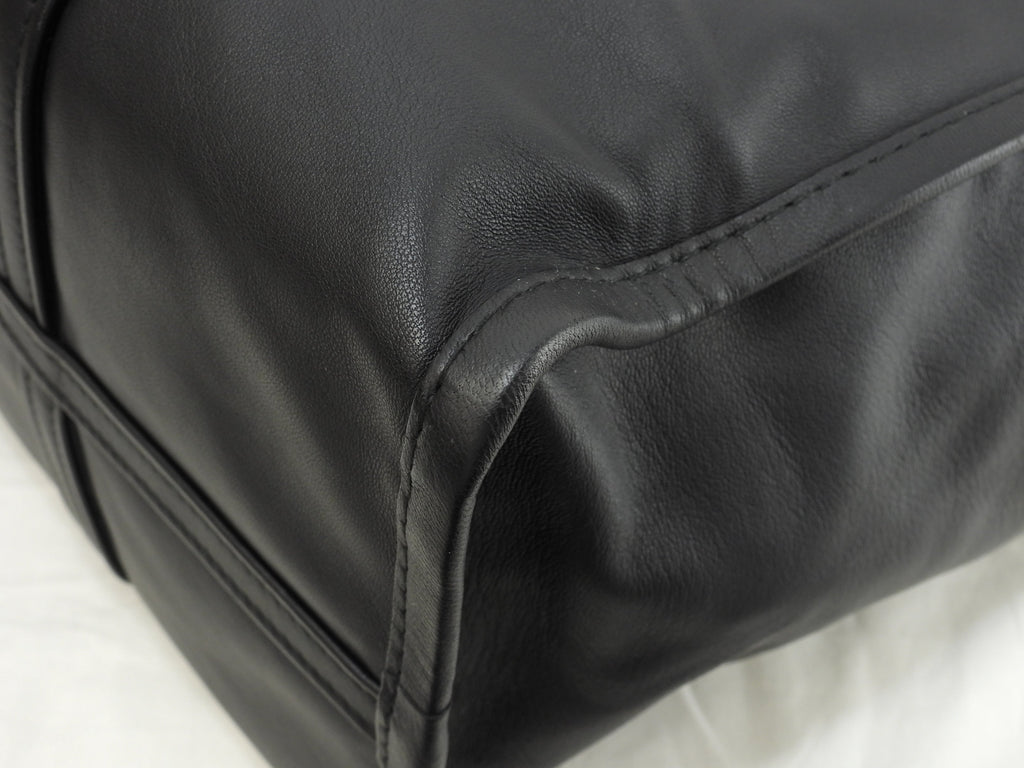 Borsa tote grande Balenciaga Bazar Shopper in pelle nera da uomo, usata, come nuova@ 1