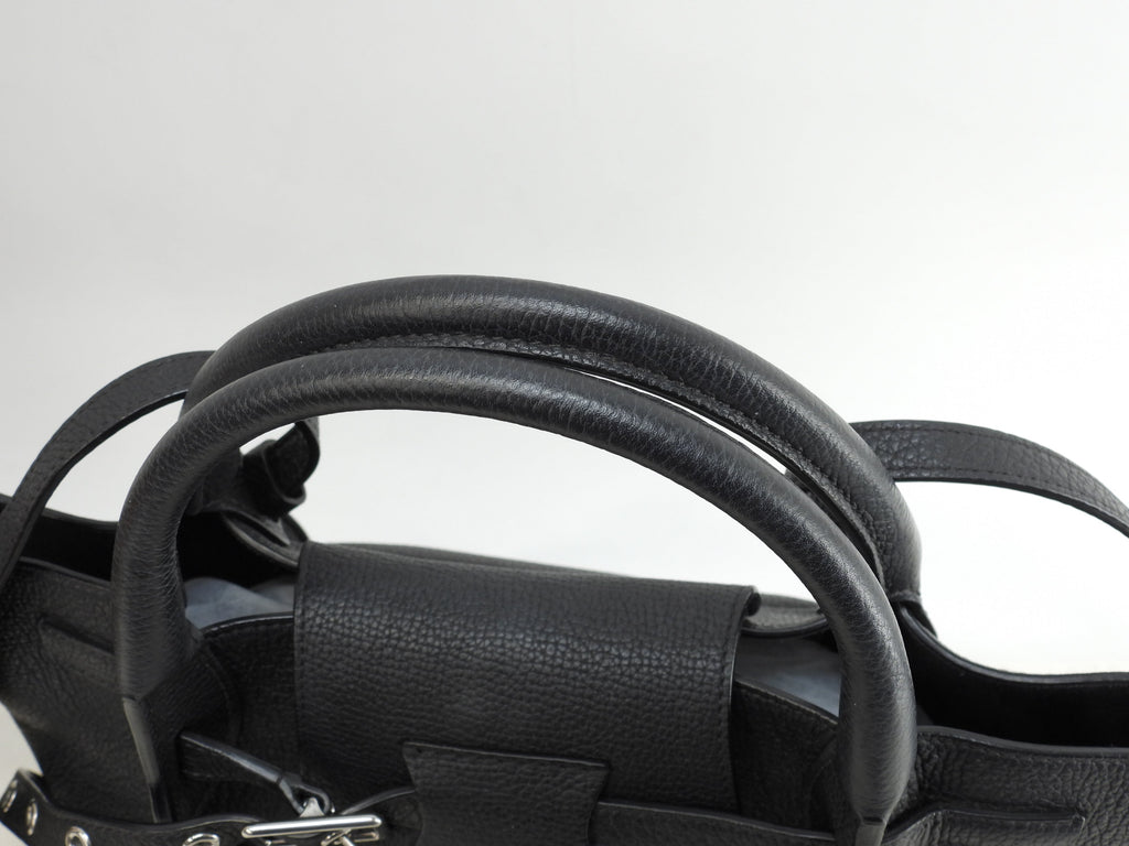 Celine Big Bag Mini Borsa a mano e a tracolla in pelle nera @U-GM-0149