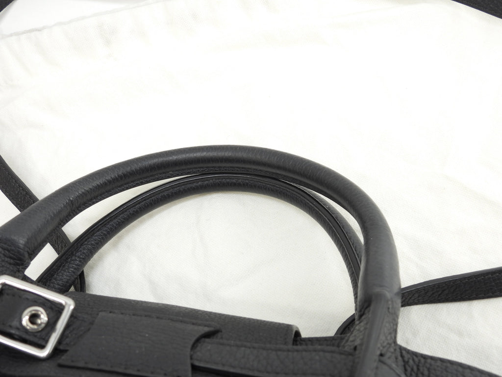 Celine Big Bag Mini Borsa a mano e a tracolla in pelle nera @U-GM-0149