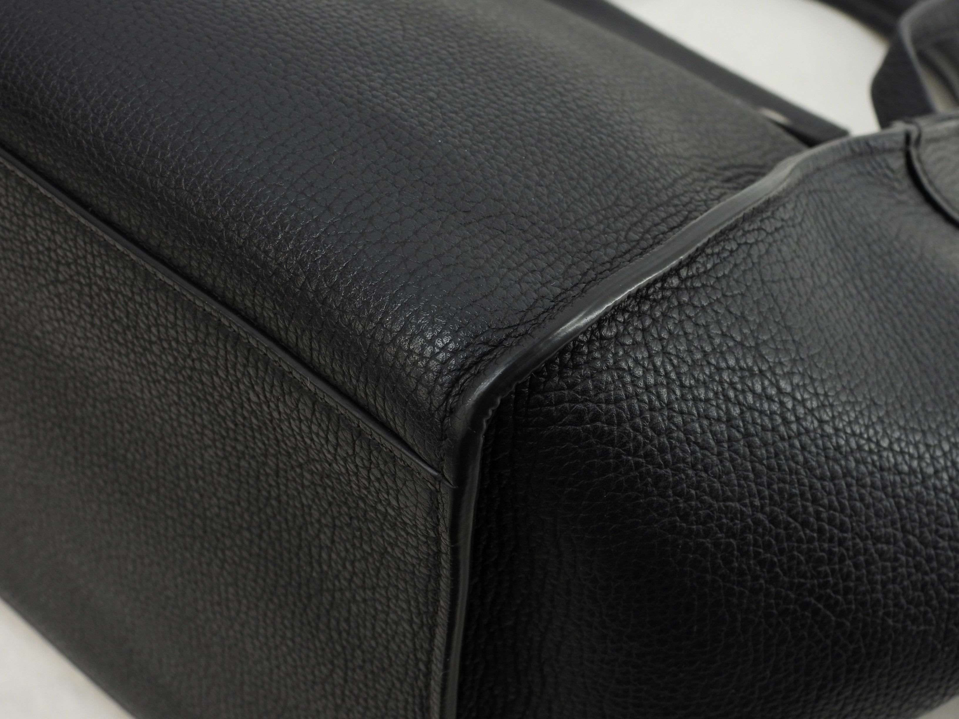 Celine Big Bag Mini Borsa a mano e a tracolla in pelle nera @U-GM-0149