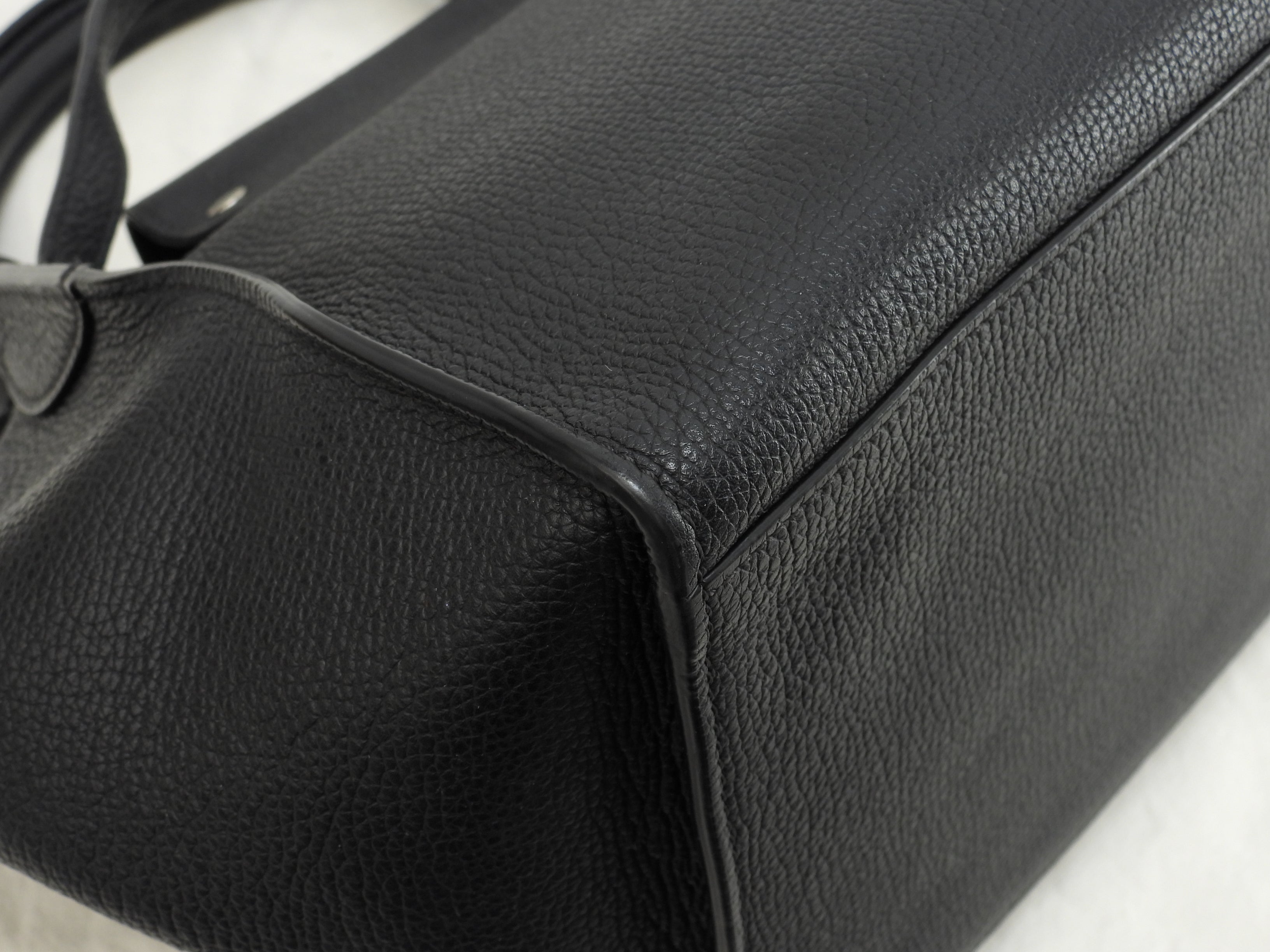 Celine Big Bag Mini Borsa a mano e a tracolla in pelle nera @U-GM-0149