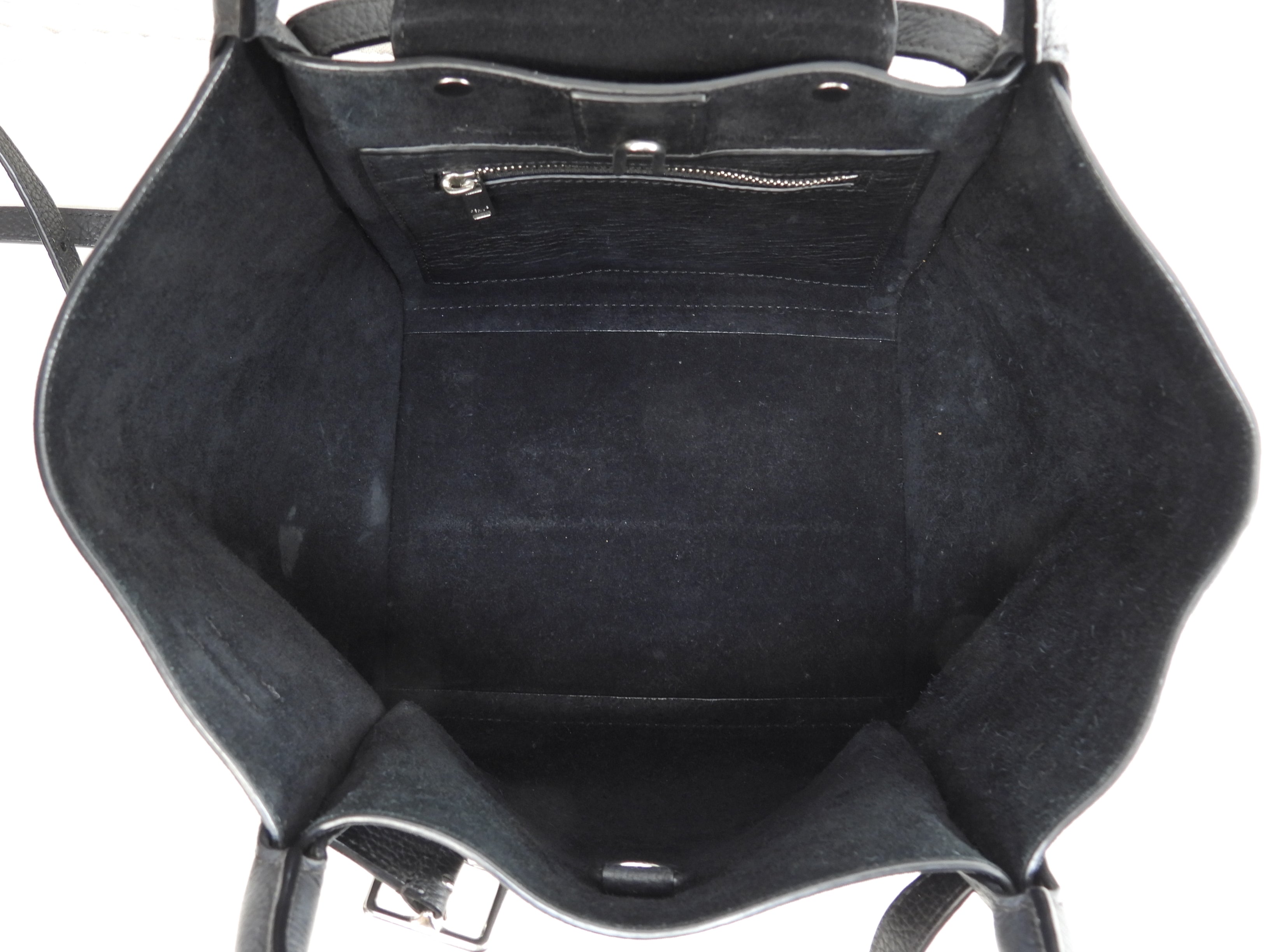 Celine Big Bag Mini Borsa a mano e a tracolla in pelle nera @U-GM-0149