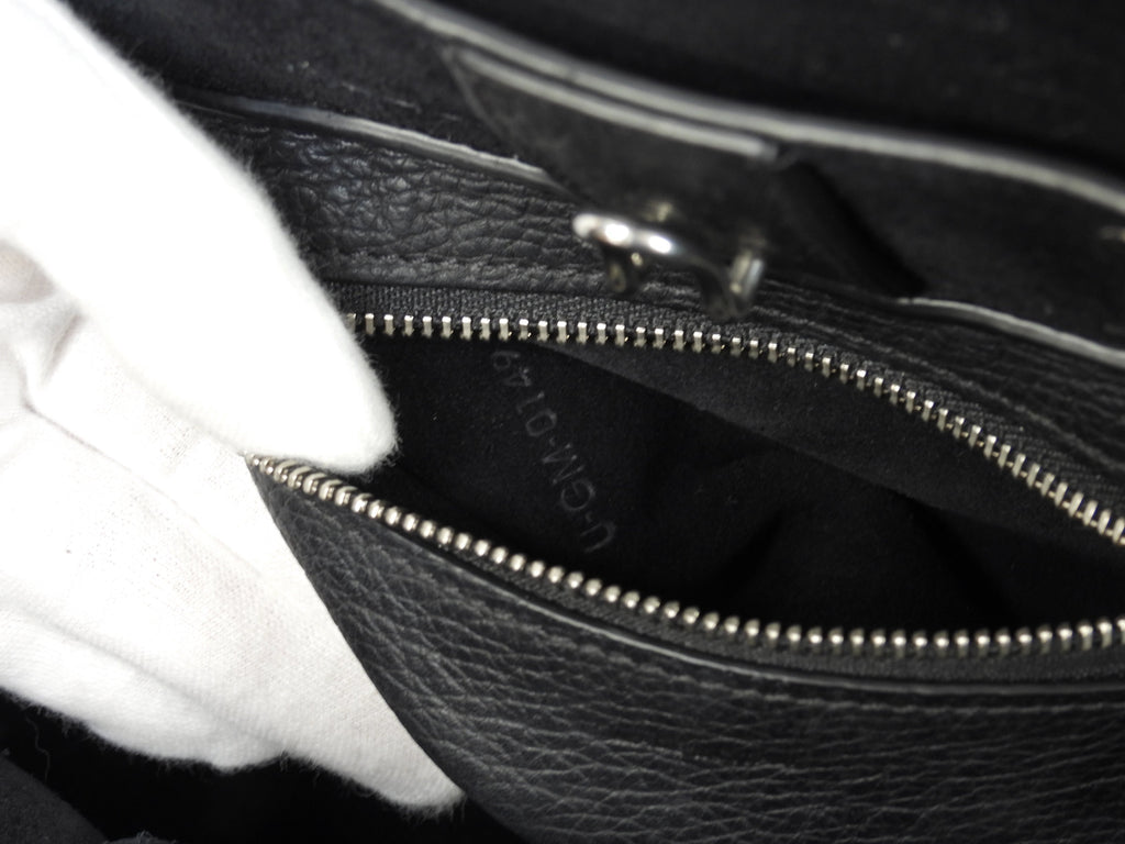Celine Big Bag Mini Borsa a mano e a tracolla in pelle nera @U-GM-0149