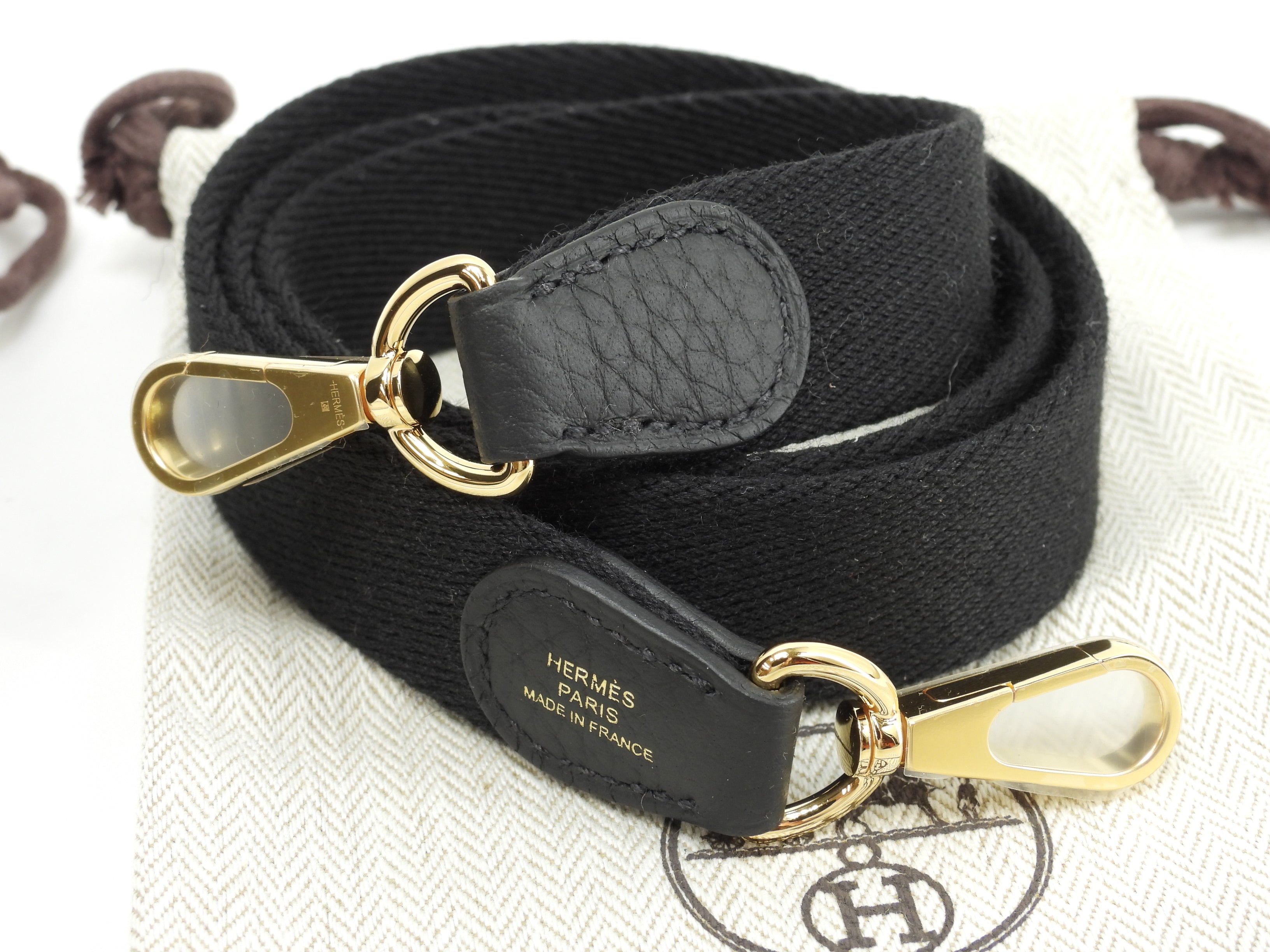 エルメス エヴリンTPM トリヨンクレマンス 黒 ポシェットバッグ ゴールド金具 新品@K