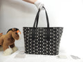 Jimmy Choo Sofia M borsa tote/a tracolla in pelle nera con borchie a stella argentate @WX4TQ6