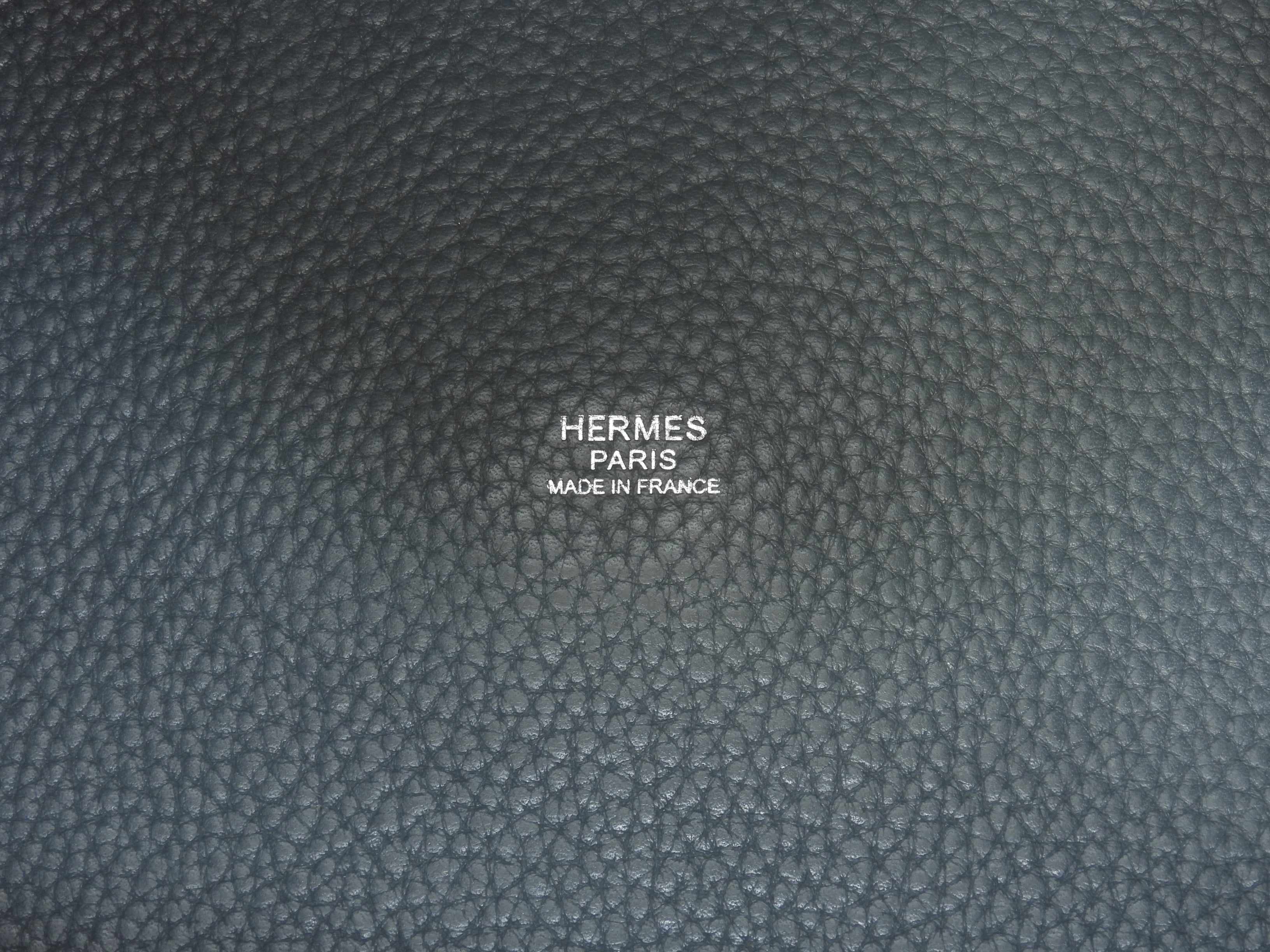 Hermès Picotin Lock GM Taurillon Clemence Bleu Orange Borsa a mano Borsa tote Ottime condizioni@T 4