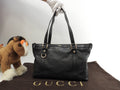 Gucci Borsa Tote in Pelle Guccissima Nera Borsa a Mano Borsa a Tracolla 141470@ 8