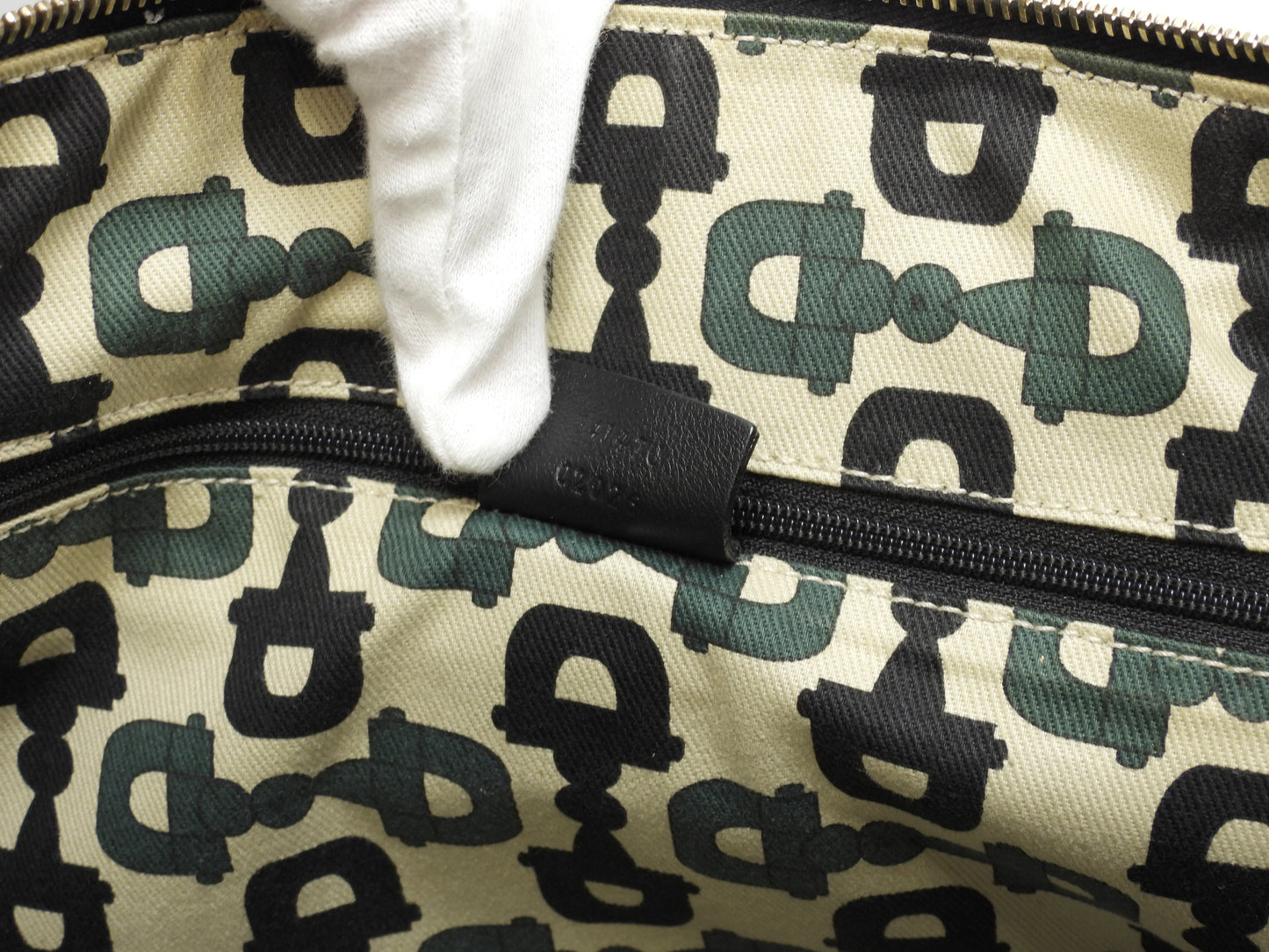 Gucci Borsa Tote in Pelle Guccissima Nera Borsa a Mano Borsa a Tracolla 141470@ 8