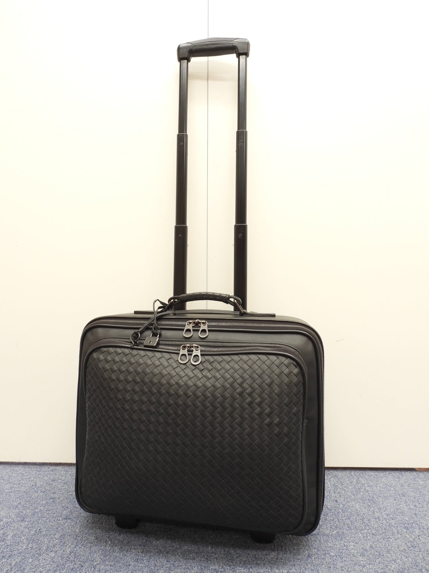Bottega Veneta Trolley Intrecciato Pelle Nera Piccolo Ottime Condizioni @ 249