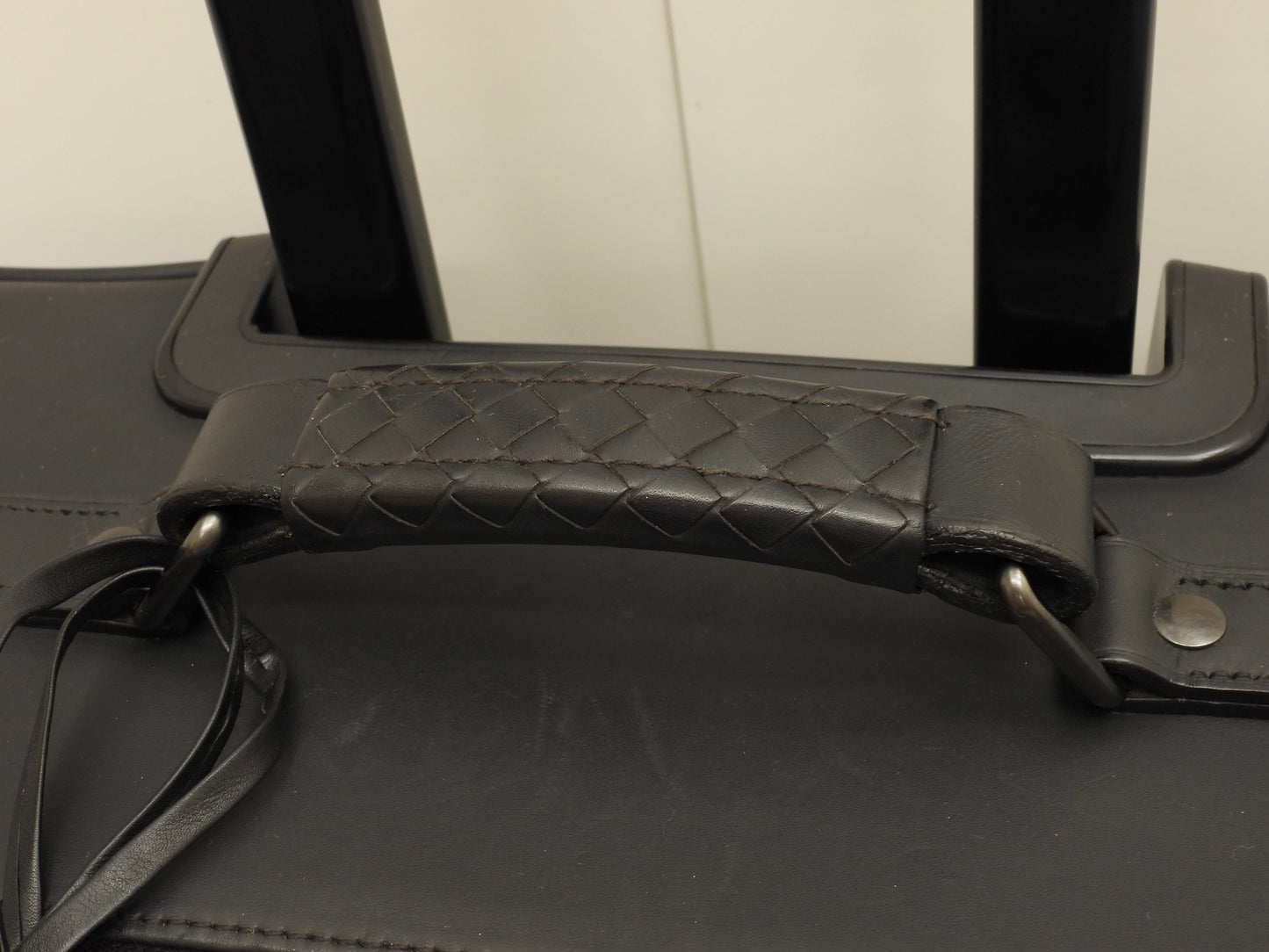Bottega Veneta Trolley Intrecciato Pelle Nera Piccolo Ottime Condizioni @ 249