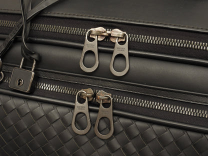 Bottega Veneta Trolley Intrecciato Pelle Nera Piccolo Ottime Condizioni @ 249