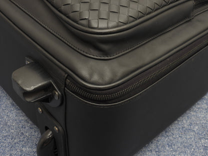 Bottega Veneta Trolley Intrecciato Pelle Nera Piccolo Ottime Condizioni @ 249