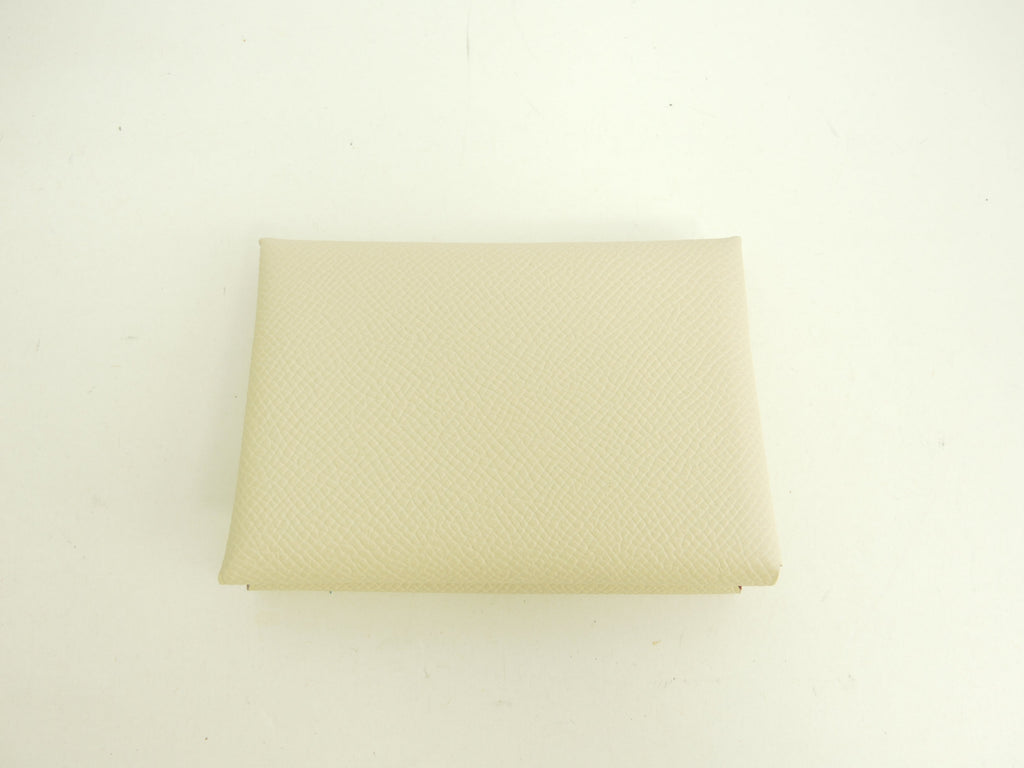エルメス カルヴィデュオ ヴェルソ エプソン/クレ ミニ財布 ミニウォレット 新品@K