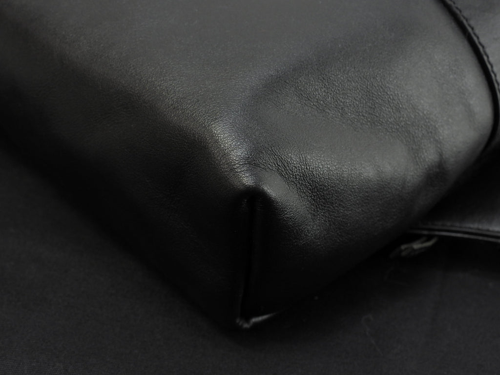 Saint Laurent marsupio City in pelle nera, tracolla, borsa a spalla, ottime condizioni @3