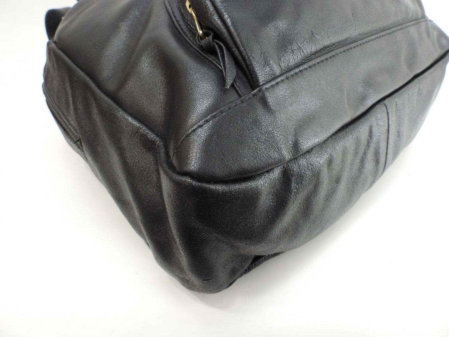 Zaino Versace Medusa in pelle nera Borsa a mano @ 8