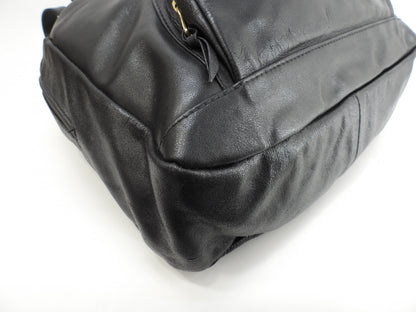 Zaino Versace Medusa in pelle nera Borsa a mano @ 8