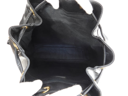 Zaino Versace Medusa in pelle nera Borsa a mano @ 8